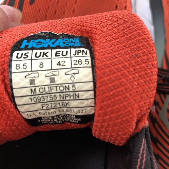HOKA ONE ONE Time To Fly Men’s 8.5 Clifton 5 Running Shoes main image 6